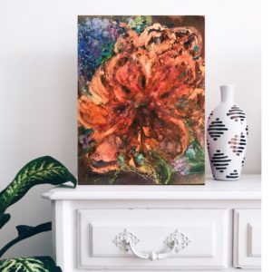 Konst till salu – Orange Tulips