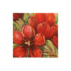 Kuddfodral – Red Tulips 3. linnestruktur 45x45 cm