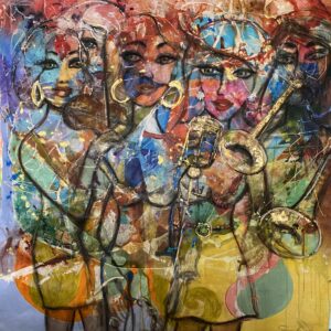 Webbkurs – Lär dig konsten att måla med akrylfärger – utan studiegrupp