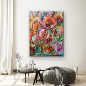 Köp färgglad konst – Tulips