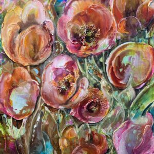 Köp färgglad konst – Tulips