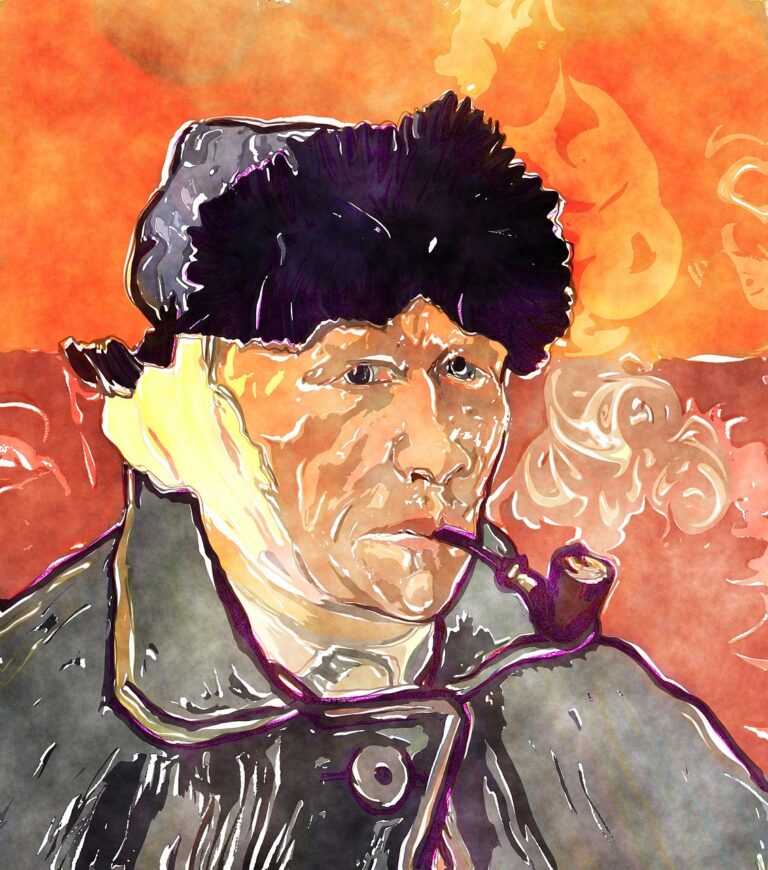 Läs mer om artikeln Välkommen till min onlinekurs Målarkurs för alla åldrar – Van Gogh