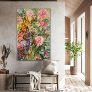 Oljemålning – Rosegarden