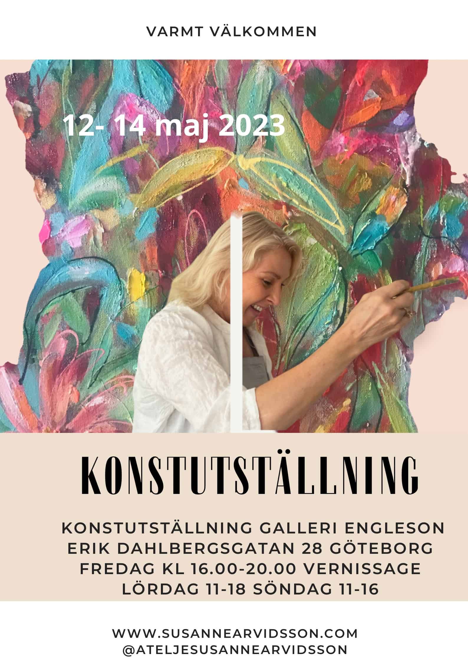 Du visar för närvarande Utställning i Göteborg, Galleri Engleson, 12-14 Maj 2023