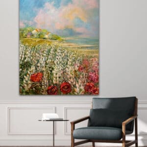 Köp Tavla: Blommande Glädje