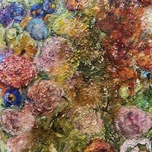 Tavla med blommotiv – Sensommar