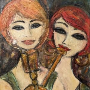 Färgglad tavla – Just Jazz