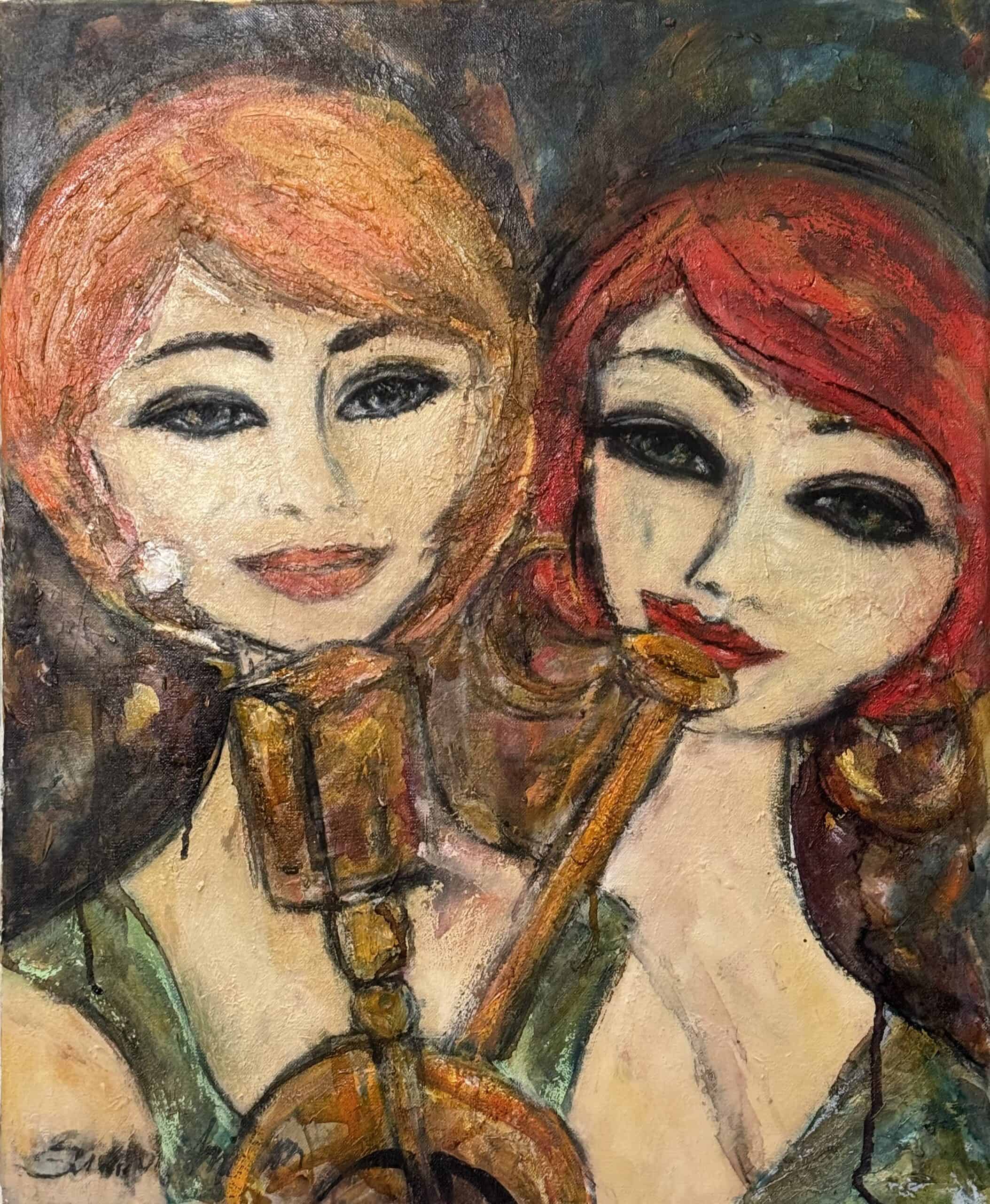 Färgglad tavla - Just Jazz