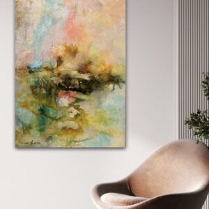 Storslagen Abstrakt Konst