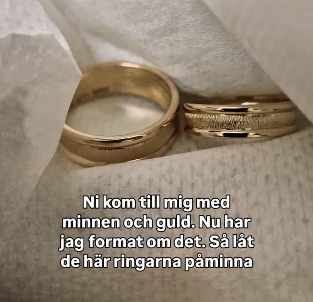 Guldsmed Carina Fransson ställer ut på Galleri & Atelje Susanne Arvidsson